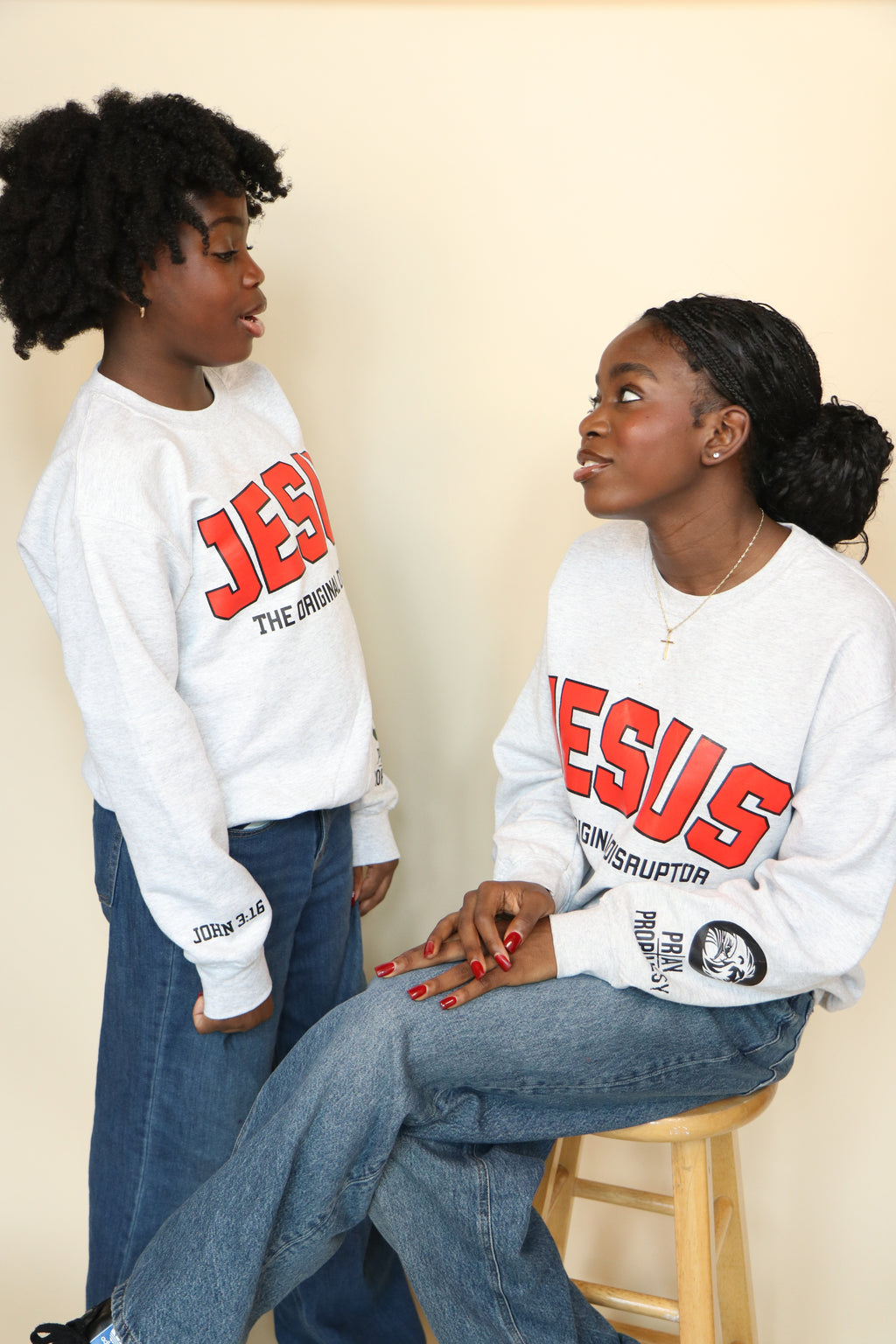 JESUS — SWEATSHIRT